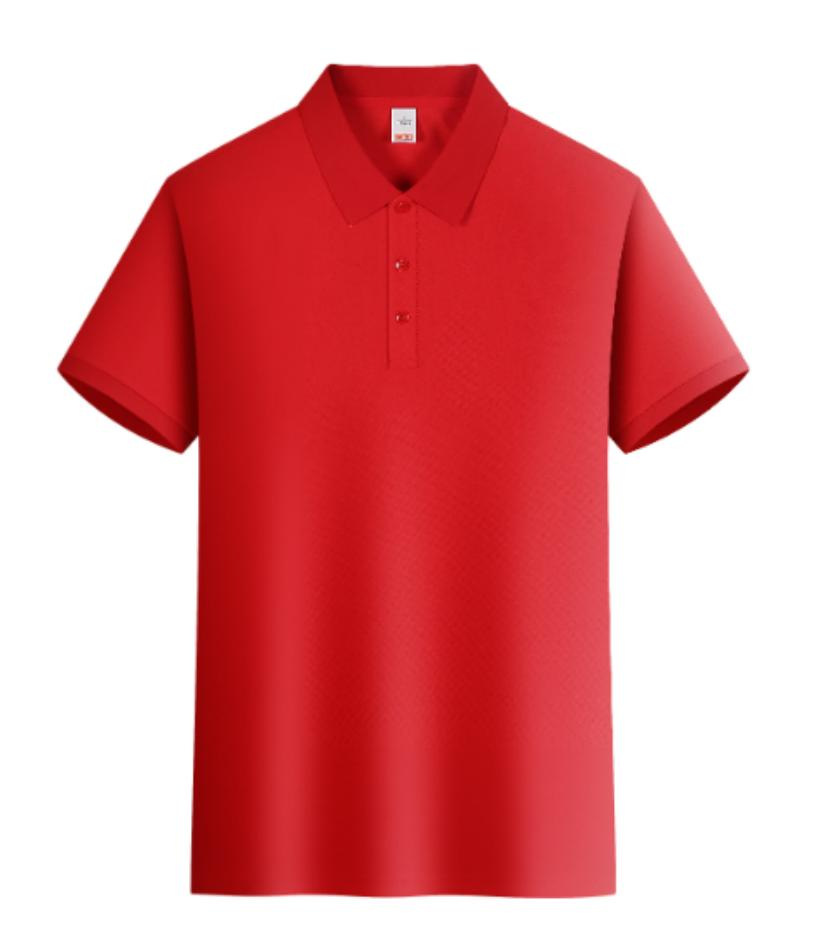 Polo de Verano 2026, Fresco y Transpirable, Ligero, con Fragancia de Lujo, de Poliéster, Color Sólido, con Solapa, Popular, de Manga Corta