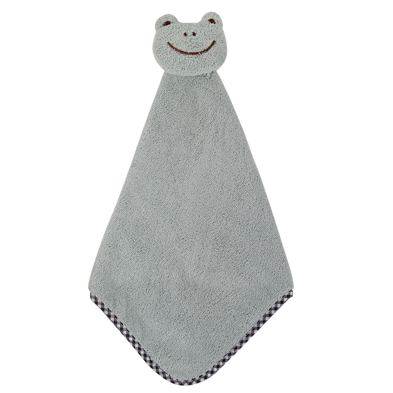 Toalla de mano al por mayor de fábrica colgando fuerte absorbente hogar lindo coral polar Corea del Sur Toalla de mano para mujeres