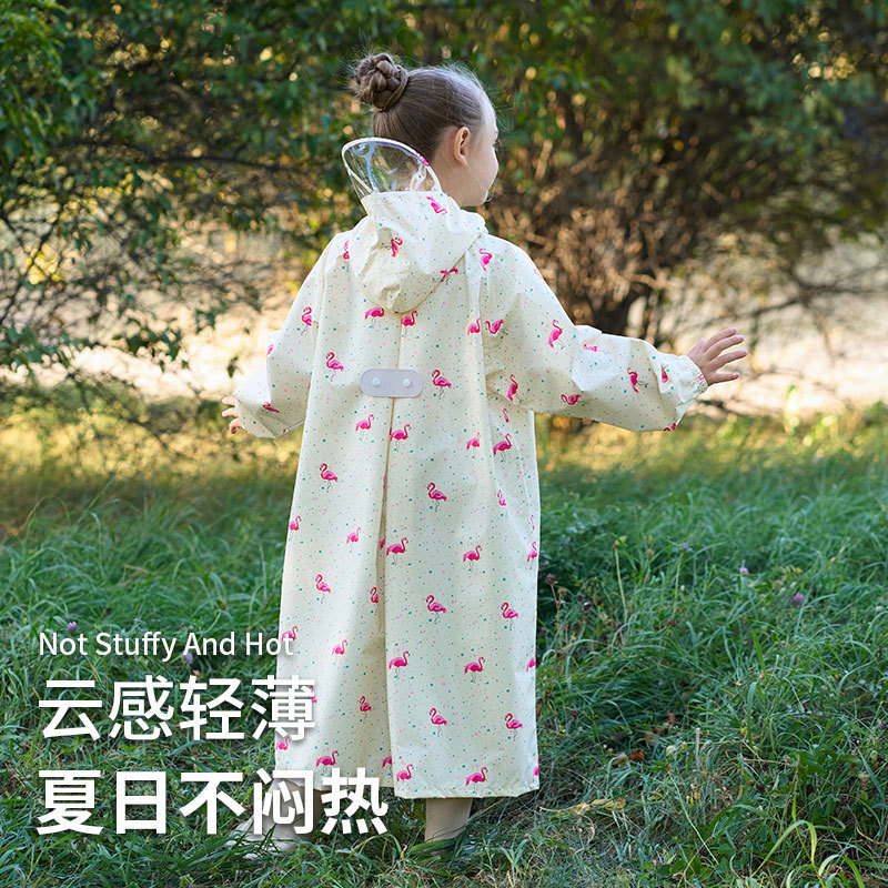 Children's Raincoat with Schoolbag for Boys and Girls Baby Poncho Children's Long Rain-proof Rain-proof Clothes Children's Raincoat with Schoolbag for Boys and Girls Baby Poncho Children's Long Rain-proof Rain-proof Clothes