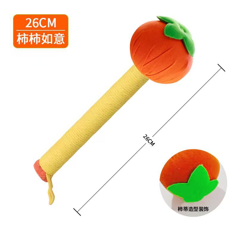 艾草ハンマー カスタムDIY素材パック 繁栄を願う赤い艾草ハンマー 健康ハンマー カスタムギフト 灸ハンマー