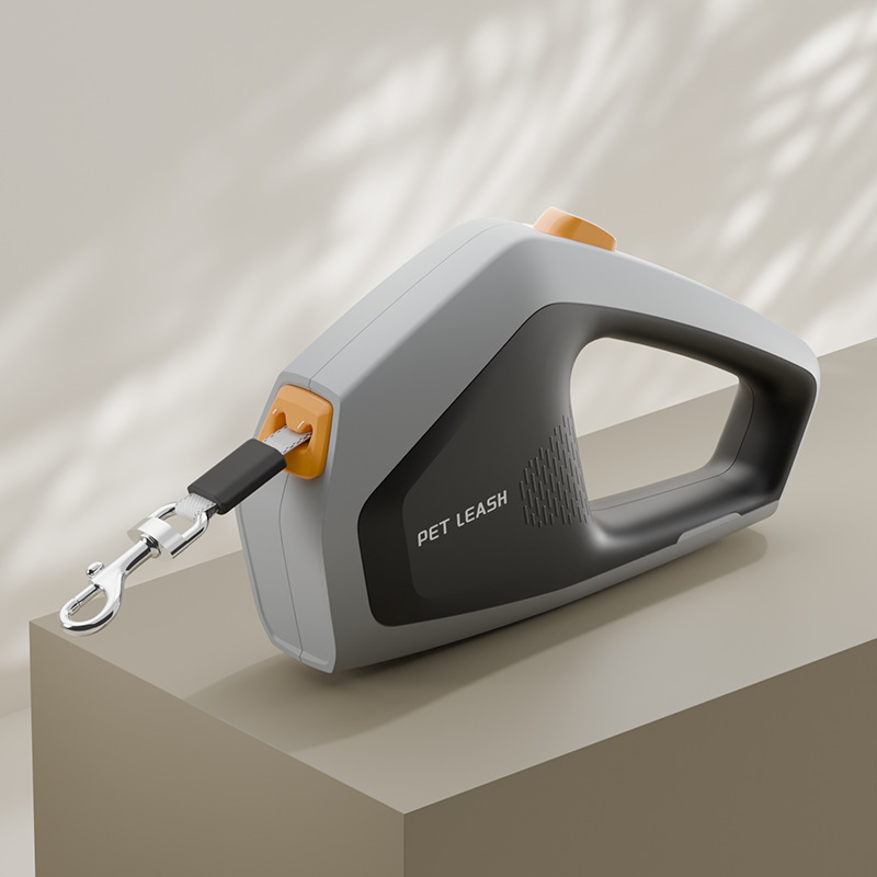 Nuevo tipo de cuerda de tracción de mascotas retráctil cuerda de perros pequeños y medianos cuerda de perros portátil para caminar artículos de mascotas al por mayor transfronterizos