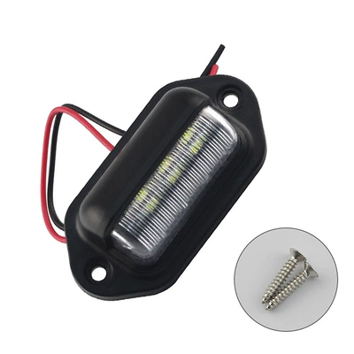 6LED yük maşını qoşqu nömrə işığı, arxa yan işıq