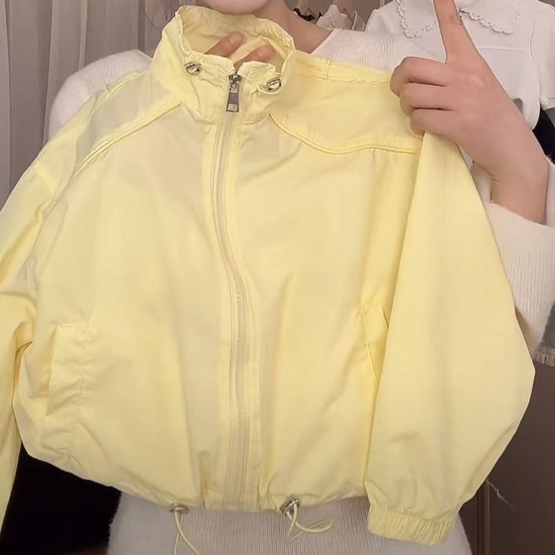 Children's Sun Protection Clothing for Girls, Stylish Summer 2026 Ice Silk New Hooded Lightweight Jacket for Girls