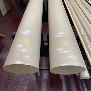 Imported Polyetheretherketone Rod, Natural Color, High Temperature Resistant Peek Board and Rod, Anti-Static Plus Wave Fiber Peek Plus Fiber Board