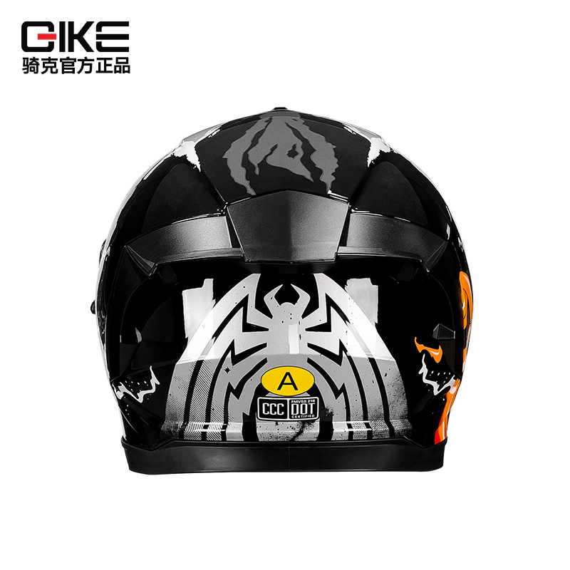Casco de motocicleta certificado por la norma nacional 3C / DOT locomotora eléctrica puede equiparse con bluetooth jinete de invierno fabricante de casco completo transfronterizo
