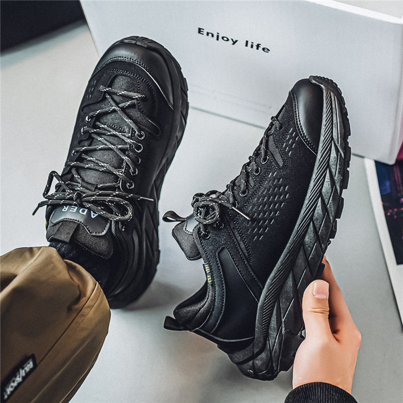 ShoeGlobe Frühjahr 2025 Neue Arbeitsschuhe für Herren: Rutschfest, abriebfest, mit dicker Sohle – ideal für Outdoor-Aktivitäten wie Wandern und andere Sportarten._voghion.com