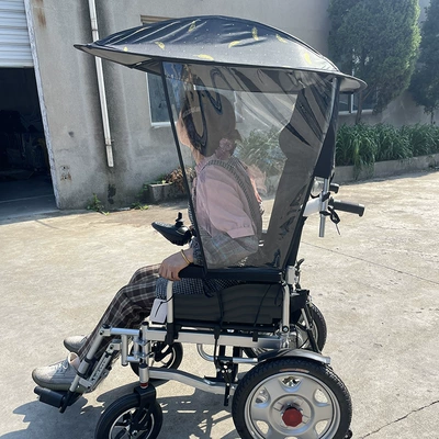 Four-Wheel Electric Vehicle for the Elderly, Electric: Elektromobil üçün ön şüşə çətiri (günlük)