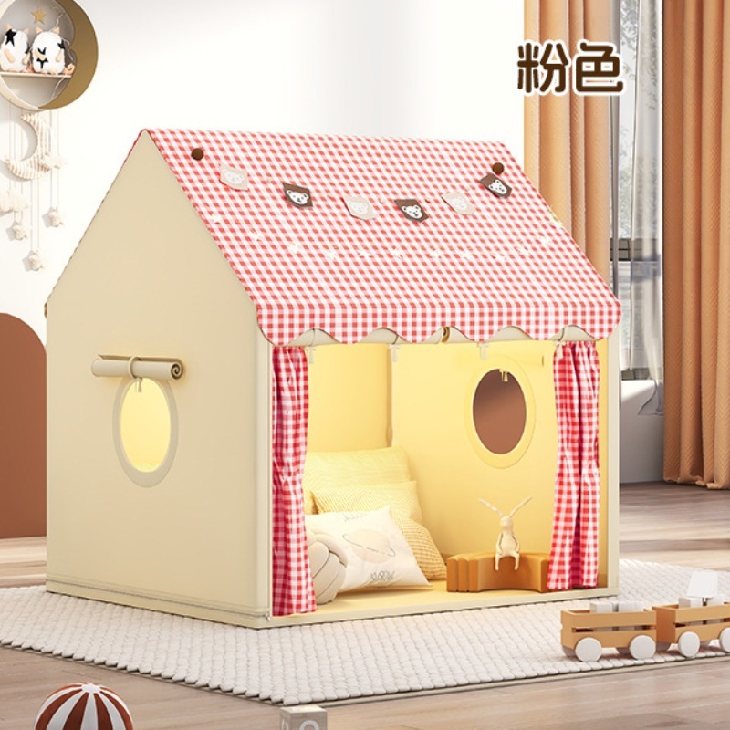 子供用テント屋内ゲームハウス小さな家城プリンセスハウス睡眠ままごとおもちゃベビー城テント|undefined