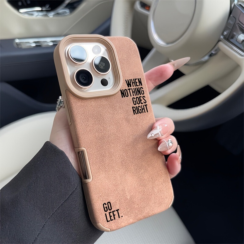 Positive English-Themed Phone Case for Apple 17 Pro Max, Cross-Border 16 Pro Max, Popular 15/14 Case, 13 Lambskin Case Positive English-Themed Phone Case for Apple 17 Pro Max, Cross-Border 16 Pro Max, Popular 15/14 Case, 13 Lambskin Case