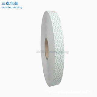 袋泡茶标签纸 茶包袋标签卷耗材  热封型淋膜纸标签卷材