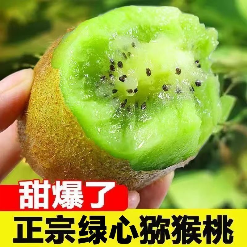 翠香猕猴桃绿心当季新鲜水果时令爆汁水果奇异果整箱顺丰包邮直发