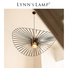 Lynn's立意 北欧网红草帽子吊灯 设计师创意客厅卧室网红艺术灯具
