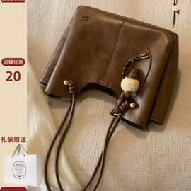 CANDYN&KITE三折叠托特大包包女士春夏高级质感通勤手提包单肩包