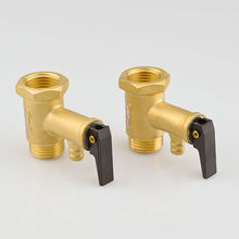 适用海尔美的AO史密斯电热水器安全阀泄压阀减压阀止回阀全铜款