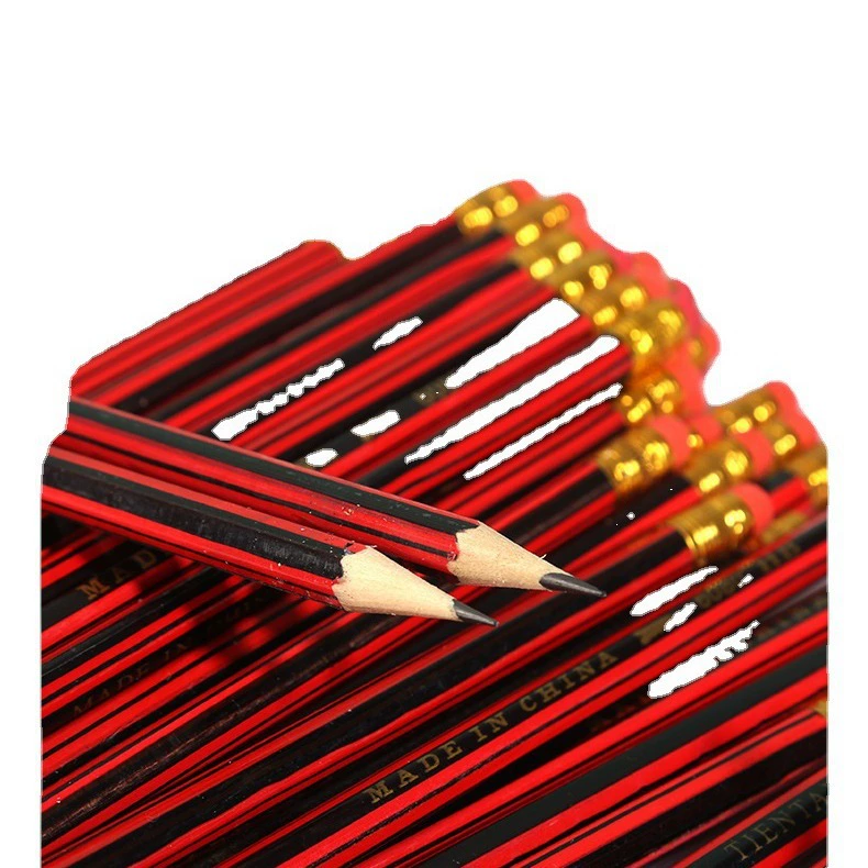 Шестигранный стержень нарисовать полосу маленький кожаный карандаш рисунок эскиз карандаш ученики начальной школы Обучение канцелярские принадлежности ластик карандаш оптом