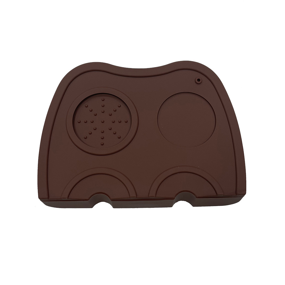 Alfombrilla de silicona antideslizante para compactador de café, alfombrilla especial para molinillo de café, alfombrilla para máquina de café.