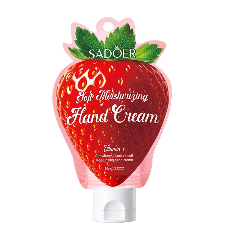 SADOER Grass Inglés Fruit Humectant Hand Cream Bolsa anti-seco - agrietamiento humectante Hand Cream transfronterizo explosión image 7