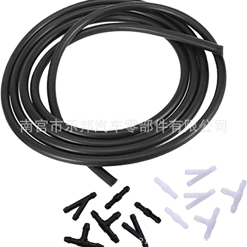 Windshield washer hose kit 4 m universal washer fluid hose plus 12 hose connectors