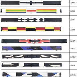 多种款式台球杆盒 台球用品配件 3/4杆盒外朔拼花杆盒杆筒