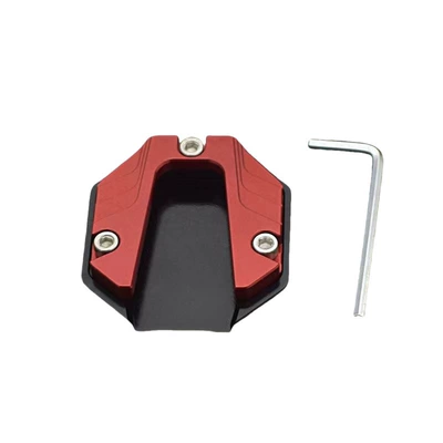 Brace Set Electric Vehicle Foot: Motosiklet ləvazimatları və aksesuarları - red-widened-foot-pads