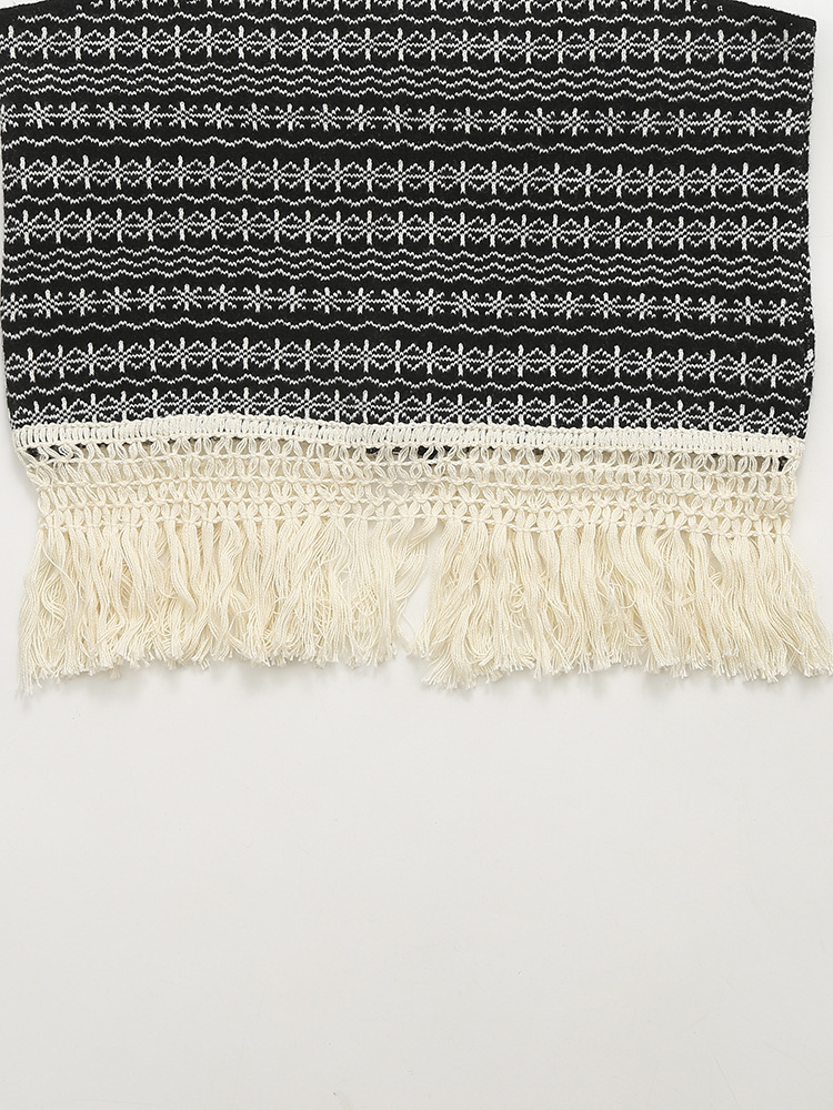 Women's 2024 Summer New Color blocked Striped Strap Slimming Half Skirt Set_voghion.com