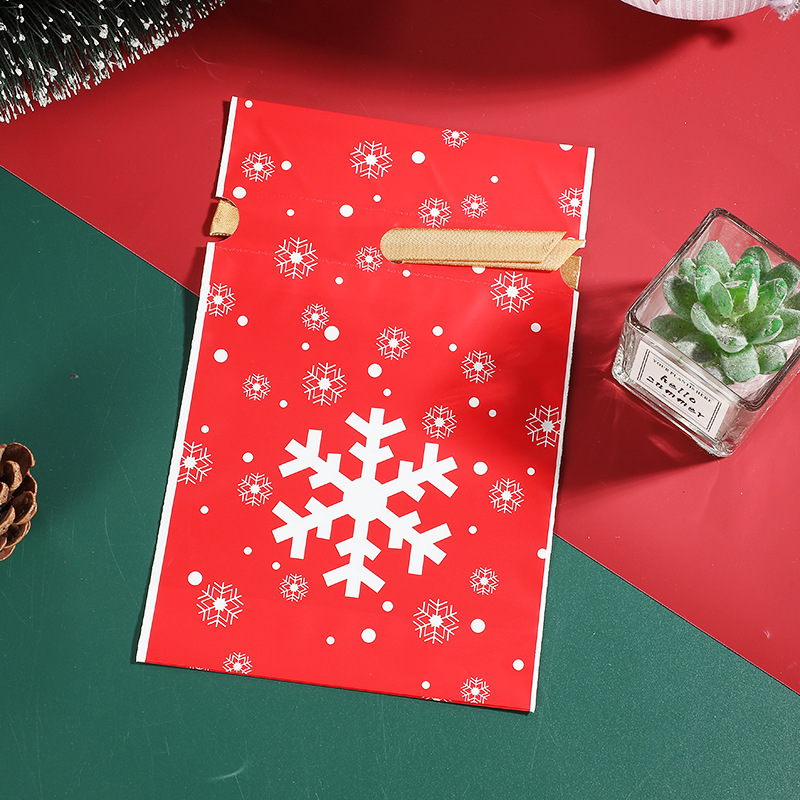 クリスマスキャンディーバッグギフト包装袋リボン巾着アップルウサギ耳漫画巾着袋在庫ありクロスボーダー|undefined