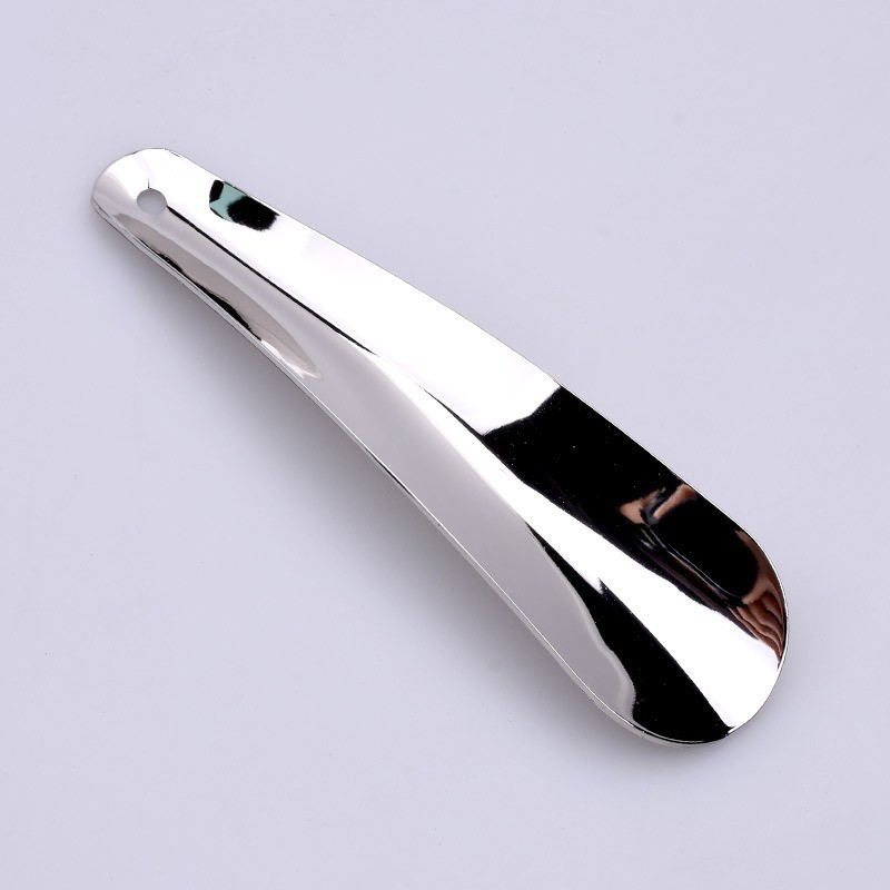 Precio de fábrica, zapatos de cuero de acero inoxidable 304 de alta calidad, calzador portátil, dispositivo para levantar zapatos, dispositivo para usar zapatos, regalo, puede ser una marca registrada