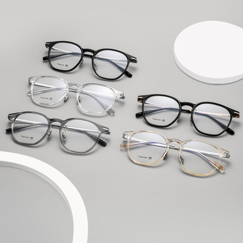 丹阳新款眼镜B5101J双色时尚近视眼镜框超轻TR眼镜架男女休闲款