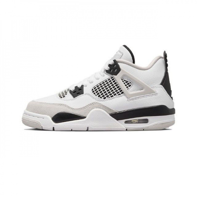 莆田純正工場 aj4 ホワイトセメント実用バスケットボールシューズパリ電動エアクッションロートップ男性と女性のスポーツシューズ|undefined