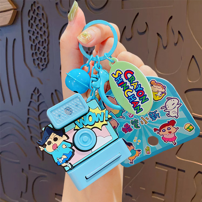 本物のクレヨンしんちゃん恋人ビスケットシリーズキーホルダーかわいいバッグペンダント車のキーチェーンギフト卸売|undefined