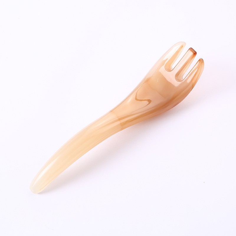 Scalp Massage Comb Three-Claw Meridian Gua Sha Tool Handheld Head Therapy Beauty Care Stick quality and texture