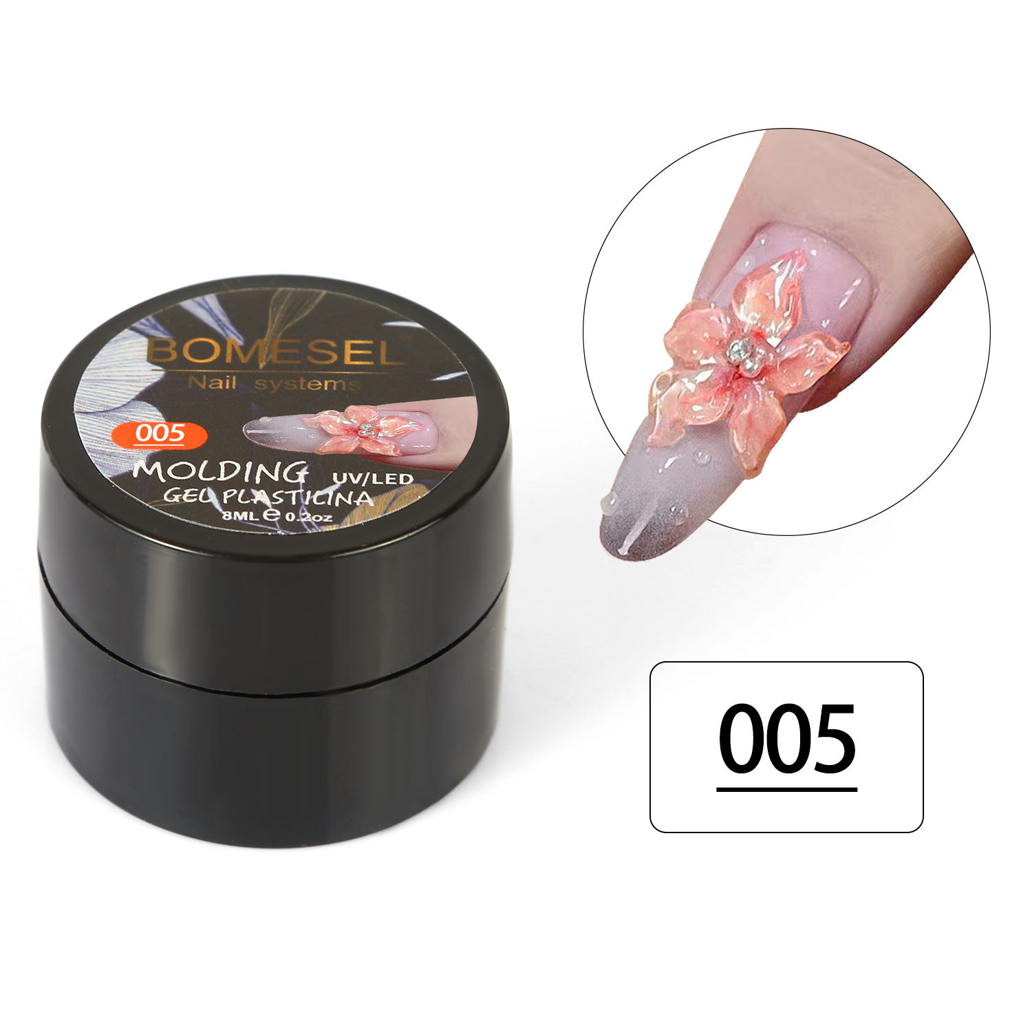 Gel funcional para decoración de uñas, gel sólido para esculpir, gel de pintura estéreo 3D, gel para modelar, gel de color para uñas, gel para amasar, directamente de fábrica.