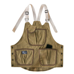 Apron, denim, industrial, barista, milk tea shop, hair salon, nail salon, restaurant, kitchen, waiter, painting, cover-up, print logo