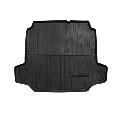 Suitable for 25 Models of Dongfeng Fukang Es600 Sundae, Modified Anti-Scratch Tpe Rear Trunk Mat, Special for Modification, with Separate Backrest (Ayaqaltılar (Kovriklər)) - tpe-environmentally-friendly-material-tpe-trunk-mat