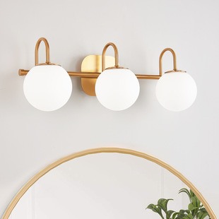 Amazon Bathroom Light Mirror Front Light Bedroom Wall Lamp Living Room Corridor Bathroom Mirror Front Light Simple Wall Lamp Cross Border
