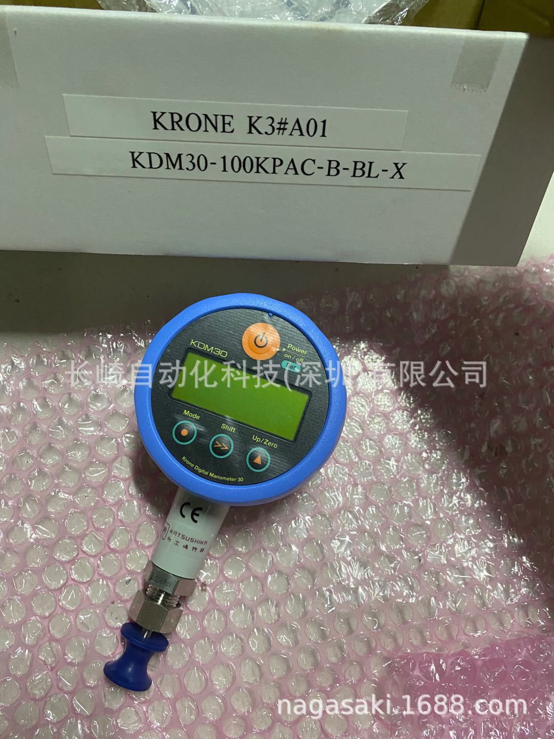 日本Krone压力计KDM30-100KPAC-B-BL-X议价