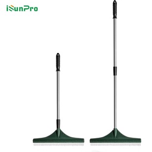 Amazon New Outdoor Lawn Rake Lawn Brush Adjustable Artificial Lawn Brush Carpet Rake with Garden Rake