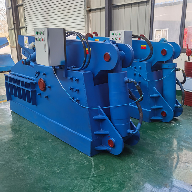 小型废钢鳄鱼剪切机 160t钢筋金属切断机 液压钢管方管断筋机