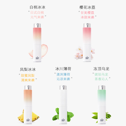 BOP Probiotic Mouth Spray for Fresh Breath - For Women and Men - Portable - Manuka Honey and Peach Flavored