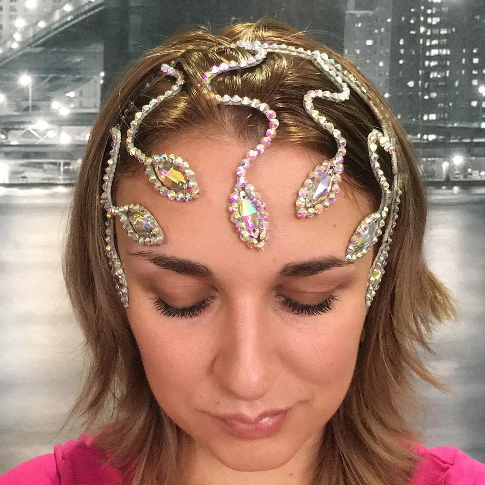 Bohemia Bracelet Hairbands exagerado Headwear de Halloween accesorios de banquete Headwear