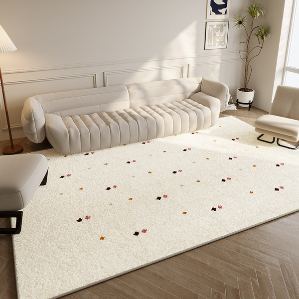 Carpet for living room for home use made of faux fur for bed