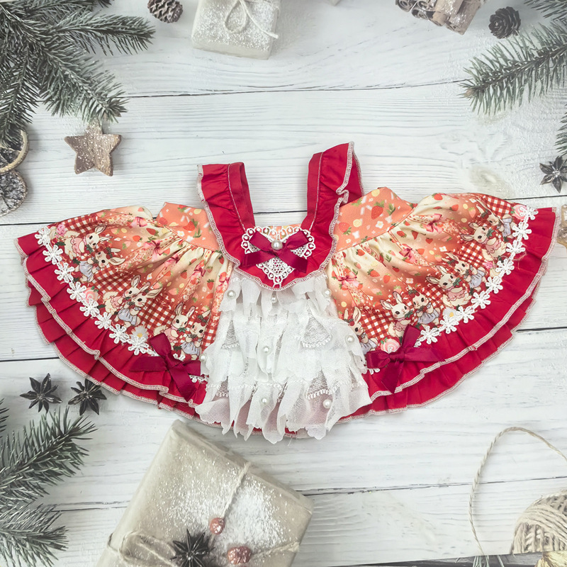 Muñeca de algodón spot 10cm 20cm 40cm de alto valor facial vestido de princesa adorable vestido para el fabricante al por mayor