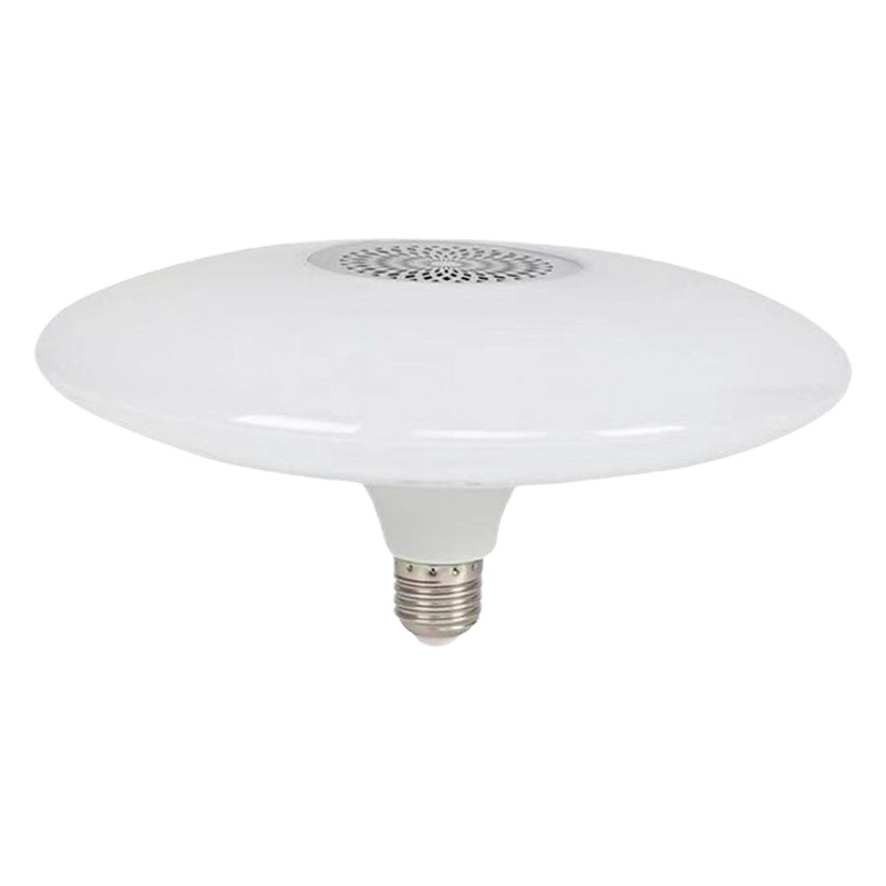 Popular LED Bluetooth música UFO luz UFO control remoto inteligente RGB colorido cambio de color E27 gran UFO altavoz Bluetooth