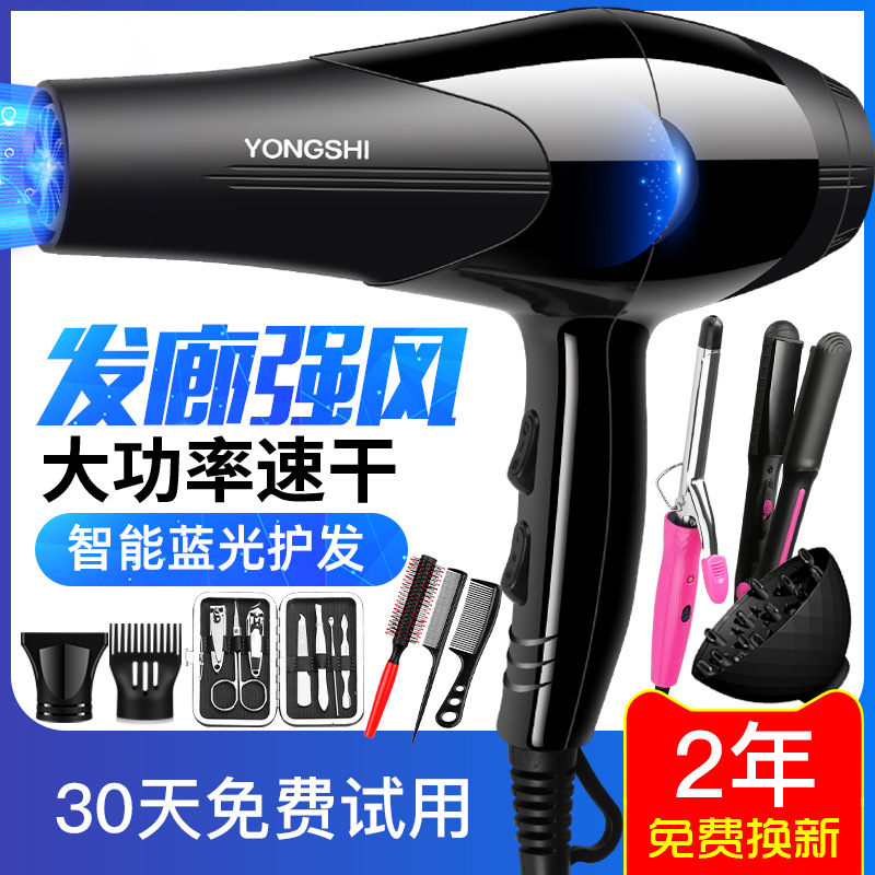 Wholesale Hair Dryer Household Hair Dryer Dormitory Student Men's Barber Shop Special Negative Ion Hair Dryer