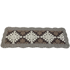 WBZ7純棉布藝絎縫地墊夾棉吸水長條廚房墊進門玄關墊可機洗水洗床