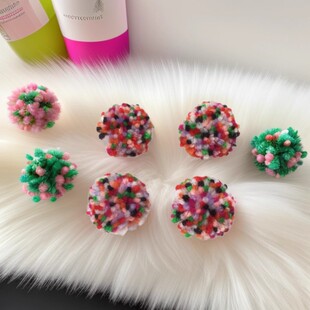 ë��4/���ִ�ë��ɫ���÷��diy���ë�q��ñ�����