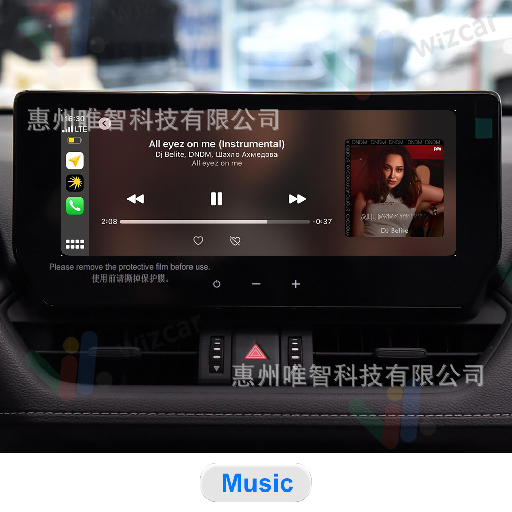 Toyota Rav4 Highlander Wizcar M1 Google Waze Map Spotify