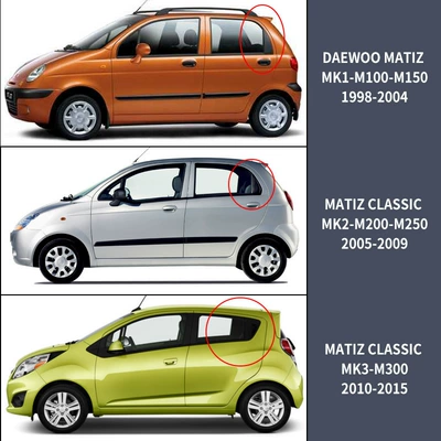 Matiz Window Visor, Rain shield