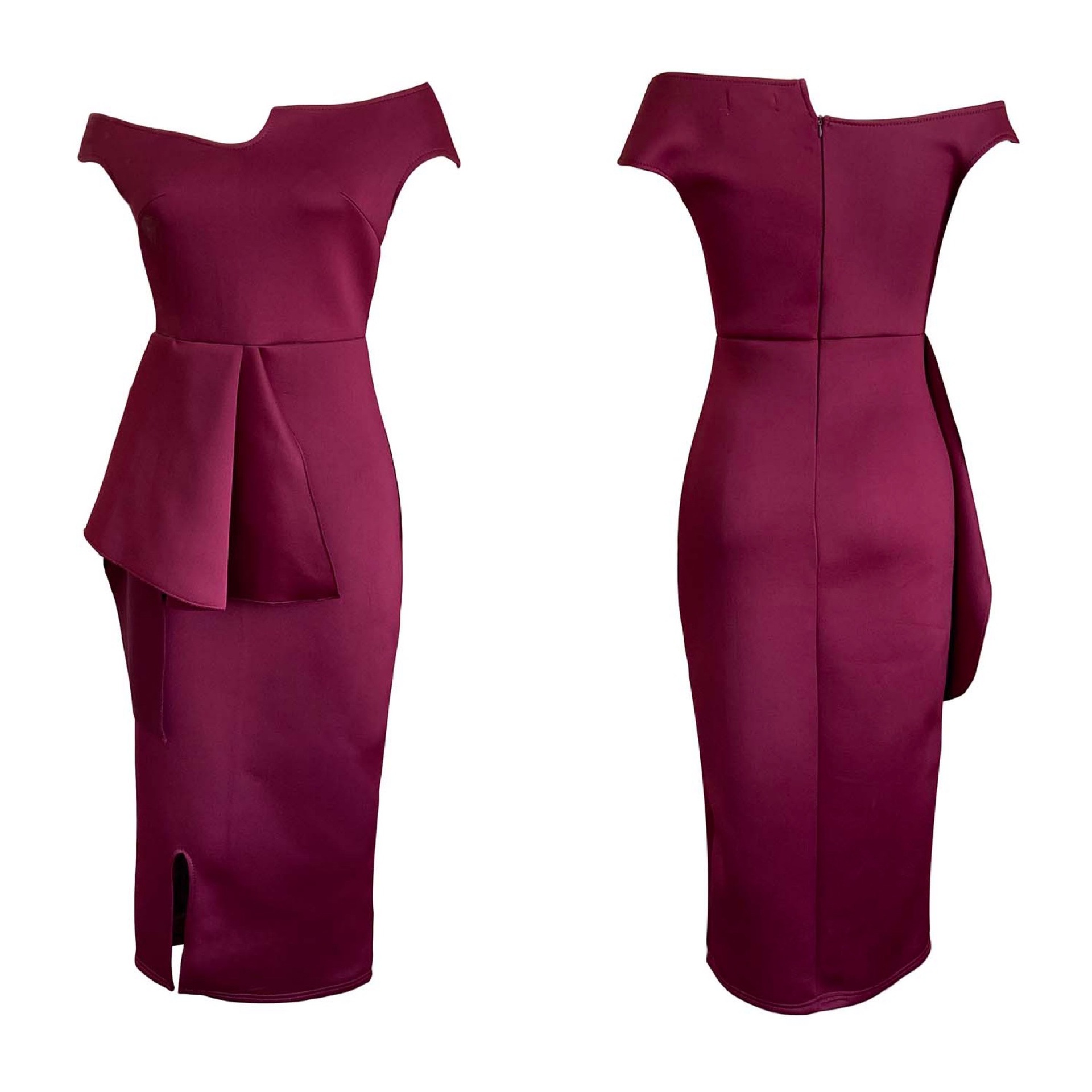 Plus Size Fashion Womens Dress Elegant High Waist Midi Skirt Stylish for Work or Casual Occasions Wholesale Available