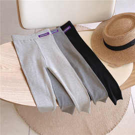 儿童修身休闲裤2021秋季女童弹力小脚裤宝宝打底裤女孩裤子Q2125